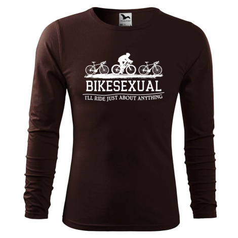DOBRÝ TRIKO Pánské bavlněné triko Bikesexual