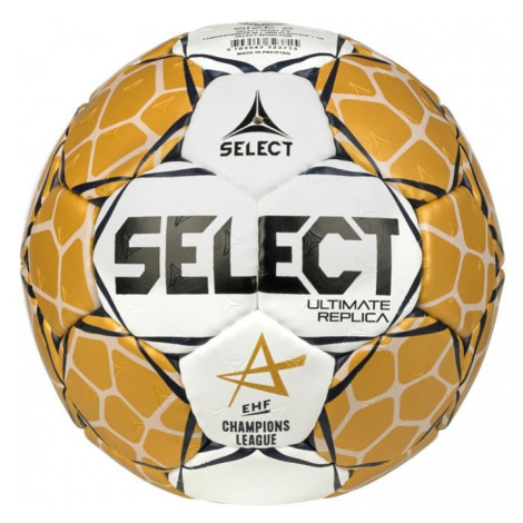 Házenkářský míč SELECT HB Ultimate replica EHF Champions League 2 - bílo-zlatá