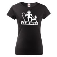 Dámské tričko na rozlučku Game Over 3