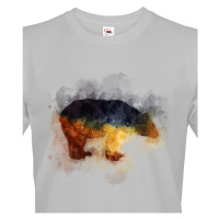 Pánské tričko Medved - tričko pro milovníky zvířat