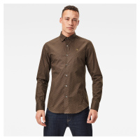 G-STAR Shirt - Dressed super slim shirt l\s brown