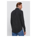 Bavlněné tričko Polo Ralph Lauren pánské, černá barva, regular, s límečkem button-down