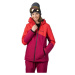 Hannah MAKY COL Dámská lyžařská bunda s membránou, růžová, velikost
