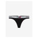 Černé tanga Tommy Hilfiger Underwear