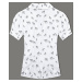 Dámská halenka s límečkem a vzorem zeber (AWY2011D) bílá - Fashion