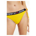 Tommy Hilfiger žluté spodní díl plavek Cheeky String Side Tie Bikini