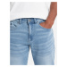 Men's denim pants SLIM FIT - light blue V2 OM-PADP-0110