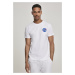 Pánské tričko krátký rukáv // Mister Tee NASA Logo Embroidery Tee white