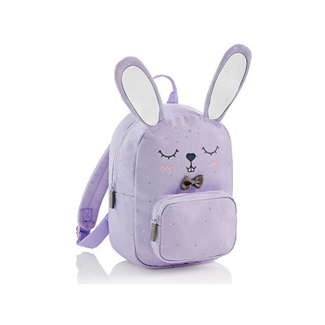 MiqualRius Dětský batoh Zajíček, fialový