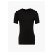 triko s krátkým rukávem Zimmerli - 700 Pureness man black