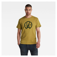 G-STAR T-shirt - Ventura interlock o yellow