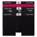 Pánské boxery Calvin Klein NB3528E 3 KUSY | černá