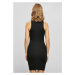 Dámské šaty // Urban Classics / Ladies Cut Out Sleevless Dress black