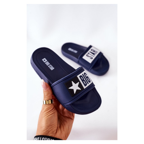 Children's Rubber Slippers Big Star DD374152 Navy Blue