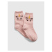 Růžové holčičí vzorované ponožky GAP