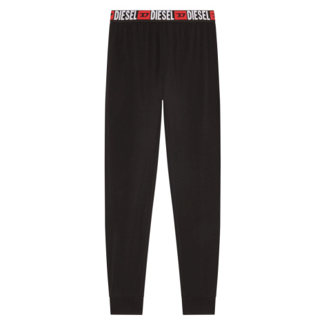 Pyžamové kalhoty diesel umlb-julio trousers černá