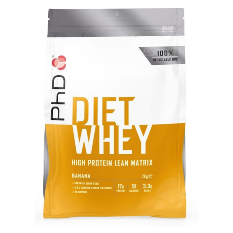 PhD Diet Whey Protein 2000 g - banán Phd Nutrition