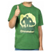 Dětské tričko Horsefeathers Yeti Kids heather forest