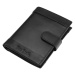 Kožená zapínaná peněženka s ochranou RFID