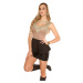 Trendy Koucla top with peplum and lace