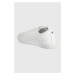 Kožené tenisky Karl Lagerfeld KAMPUS III pánské, bílá barva, KL50325