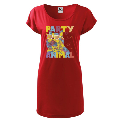 DOBRÝ TRIKO Dámské tričko/šaty Party animal