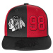 Chicago Blackhawks dětská čepice baseballová kšiltovka Connor Bedard Pandemonium Tonal Flat Brim