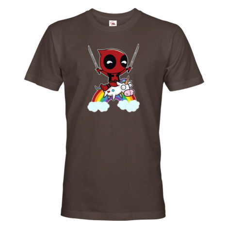 Pánské tričko s potiskem Deadpool pro fanoušky Marvelovek BezvaTriko