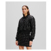 Bunda karl lagerfeld quilted bomber black