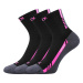 Voxx Pius Unisex sportovní ponožky - 3 páry BM000000585900100020 černá Ii