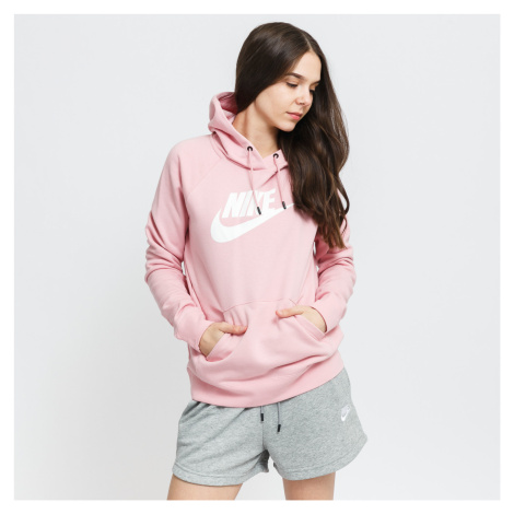 Nike W NSW Essential Fleece GX Hoodie růžová