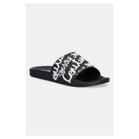 Pantofle Versace Jeans Couture dámské, černá barva, 78VA3SQ1 71352 L01