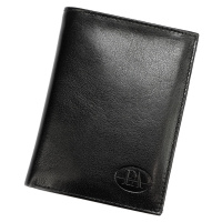 Pánská kožená peněženka Pierre Andreus PW-003-BTU černá