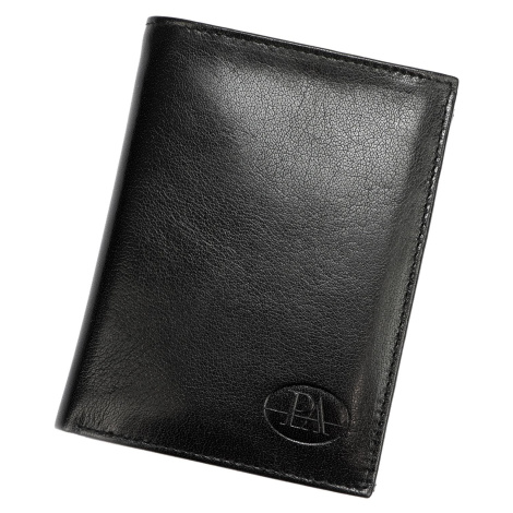 Pánská kožená peněženka Pierre Andreus PW-003-BTU černá