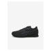 Černé boty s koženými detaily Puma Runner Essential