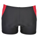 Pánské plavky arena byor short black/fluo red/white