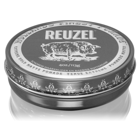 Reuzel Hollands Finest Pomade Extreme Hold pomáda na vlasy s matným efektem 113 g