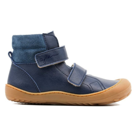 AYLLA BAREFOOT CHIRI Kids Navy | Zimní barefoot boty Aylla Shoes