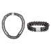 JwL Luxury Pearls Zvýhodněná perlová souprava šperků JL0599 a JL0657 (náramek, náhrdelník)