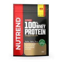 Nutrend 100% Whey Protein 400 g, banán+jahoda