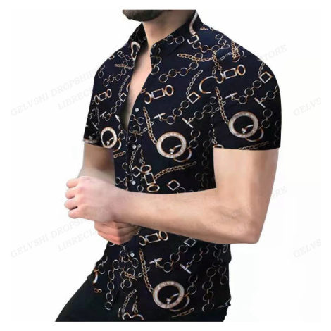 Vzorovaná pánská košile