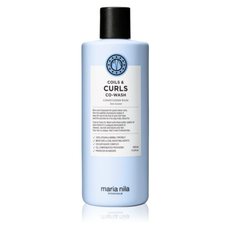 Maria Nila Coils & Curls Co-Wash šampon a kondicionér pro vlnité a kudrnaté vlasy 350 ml
