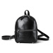 Bagind Mini - kožený dámský batoh malý v černé