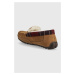 Semišové papuče Barbour Martin pánské, hnědá barva, MSL0021BE51