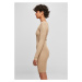 Dámské šaty // Urban Classics / Ladies Cut Out Dress unionbeige