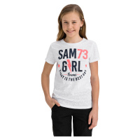 SAM 73 Dívčí triko s krátkým rukávem KYLIE Bílá