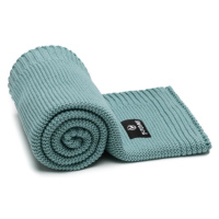 T-TOMI Knitted Blanket Mint Waves pletená deka 80 x 100 cm 1 ks