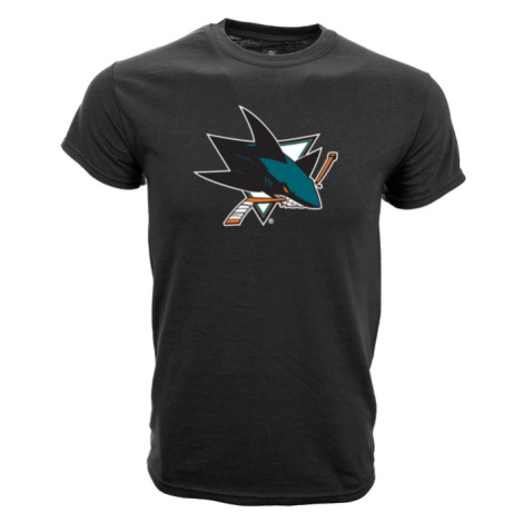 San Jose Sharks pánské tričko black Core Logo Tee Level