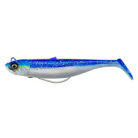 Savage gear gumová nástraha minnow weedless blue pearl silver - 10 cm 16 g