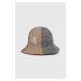 Oboustranný klobouk z vlněné směsi Kangol béžová barva